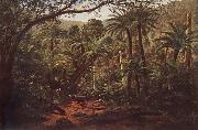 Eugene Guerard Fentree Gully in the Dandenong Ranges Spain oil painting artist